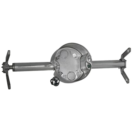 Southwire Electrical Box, 20 cu in, Ceiling Box Type, Steel 54171-FANOW-UPC